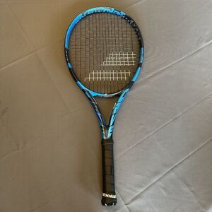 Babolat Pure Drive Jr 26 Tennis Racket 100sq In 8.8oz 16x19 (0) 4" Grip Graphite